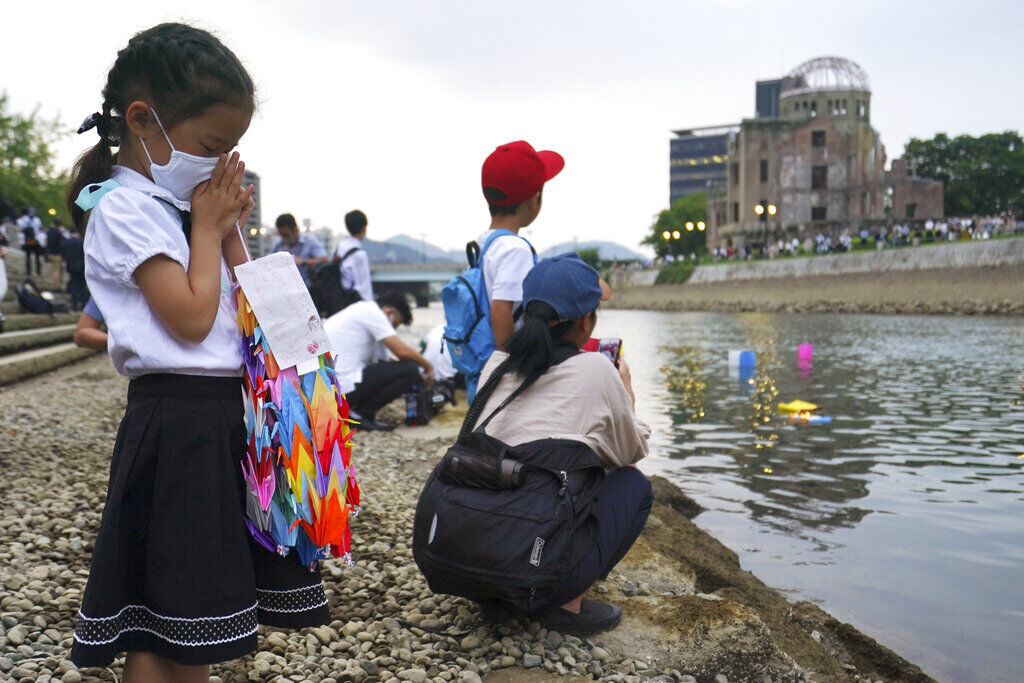 APTOPIX Japan Hiroshima Anniversary
